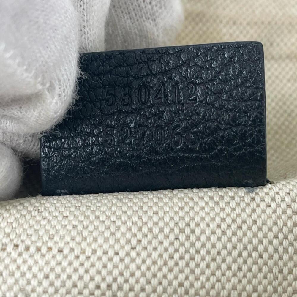 GUCCI Black Leather Fanny Pack - Picture 8 of 16